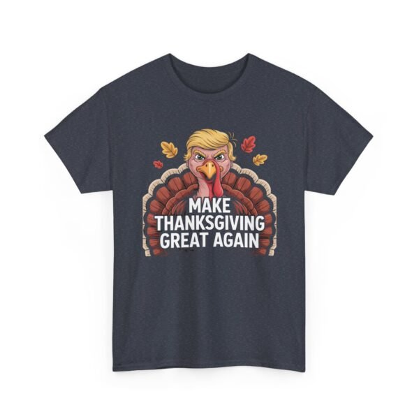 4136903275165519112_2048-1.jpeg Unisex t-shirt from Twisted Angell with the sarcastic phrase “Make Thanksgiving Great Again” printed on the front.