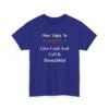 Unisex t-shirt from Twisted Angell with the sarcastic phrase “Most Likely To Give Cash And Call It Thoughtful” printed on the front.