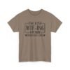 Unisex t-shirt from Twisted Angell with the sarcastic phrase “I'm Just WTF-ing My Way Through Life” printed on the front.