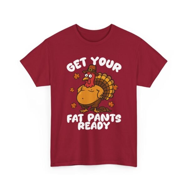 Unisex t-shirt from Twisted Angell with the sarcastic phrase “Get Your Fat Pants Ready” printed on the front.