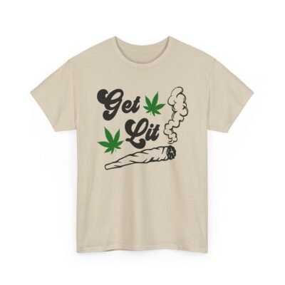 4461638218334114790_2048-1.jpeg Unisex t-shirt from Twisted Angell with the sarcastic phrase “Get Lit” printed on the front.