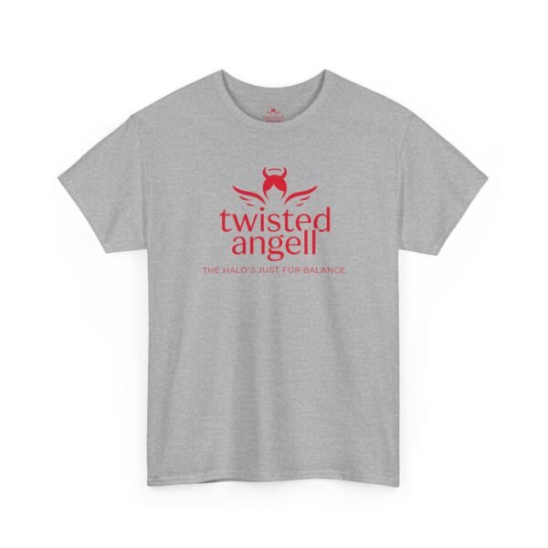 450314196836446209_2048.jpeg Unisex t-shirt from Twisted Angell with the sarcastic phrase “Twisted Angell - Crimson” printed on the front.