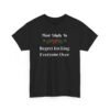 4594067732672267210_2048-1.jpeg Unisex t-shirt from Twisted Angell with the sarcastic phrase “Most Likely To Regret Inviting Everyone Over” printed on the front.