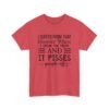 Unisex t-shirt from Twisted Angell with the sarcastic phrase “I Suffer From That Disorder Where I Speak The Truth And It Pisses People Off” printed on the front.