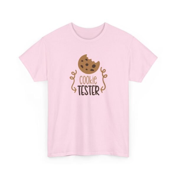 4760105859737792764_2048-1.jpeg Unisex t-shirt from Twisted Angell with the sarcastic phrase “Cookie Tester” printed on the front.