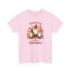 Unisex t-shirt from Twisted Angell with the sarcastic phrase “Thanksgiving With My Gnomies” printed on the front.