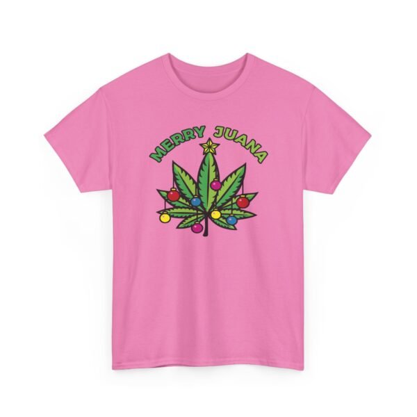 4809734687251729096_2048.jpeg Unisex t-shirt from Twisted Angell with the sarcastic phrase “Merry Juana” printed on the front.