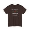 Unisex t-shirt from Twisted Angell with the sarcastic phrase “Most Likely To Forget The Presents” printed on the front.