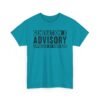 Unisex t-shirt from Twisted Angell with the sarcastic phrase “Generation X Advisory – Approach At Own Risk” printed on the front.