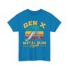 Unisex t-shirt from Twisted Angell with the sarcastic phrase “Gen X Metal Slide Strong” printed on the front.