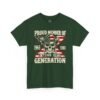 4899121633060197999_2048.jpeg Unisex t-shirt from Twisted Angell with the sarcastic phrase “Proud Member of the 1965–1980 Generation X — Skull & American Flag” printed on the front.