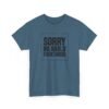 Unisex t-shirt from Twisted Angell with the sarcastic phrase “Sorry No Hablo Fucktardo” printed on the front.