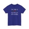 Unisex t-shirt from Twisted Angell with the sarcastic phrase “Most Likely to Nap Through The Caroling” printed on the front.