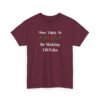 Unisex t-shirt from Twisted Angell with the sarcastic phrase “Most Likely to Be Making TikToks” printed on the front.