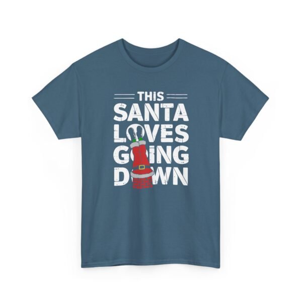 5111621743938635649_2048.jpeg Unisex t-shirt from Twisted Angell with the sarcastic phrase “This Santa Loves Going Down” printed on the front.