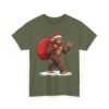 Unisex t-shirt from Twisted Angell with the sarcastic phrase “Holiday Bigfoot” printed on the front.