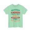 Unisex t-shirt from Twisted Angell with the sarcastic phrase “I Could Kill You With Kindness But Crushing Your Ego Is More My Style” printed on the front.