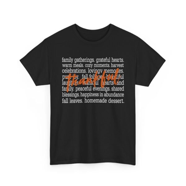 Unisex t-shirt from Twisted Angell with the sarcastic phrase “Thankful Hearts” printed on the front.