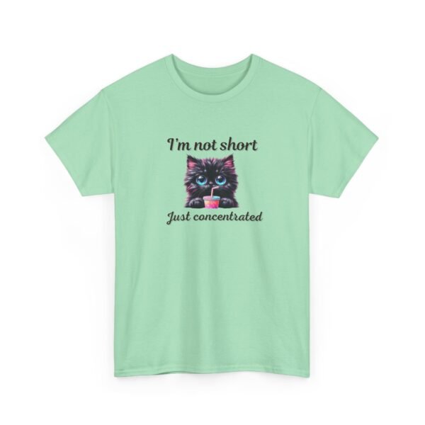 552847169296811898_2048-1.jpeg Unisex t-shirt from Twisted Angell with the sarcastic phrase “I'm Not Short, Just Concentrated” printed on the front.