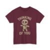 5676821830992819731_2048-1.jpeg Unisex t-shirt from Twisted Angell with the sarcastic phrase “Thinking of You” printed on the front.