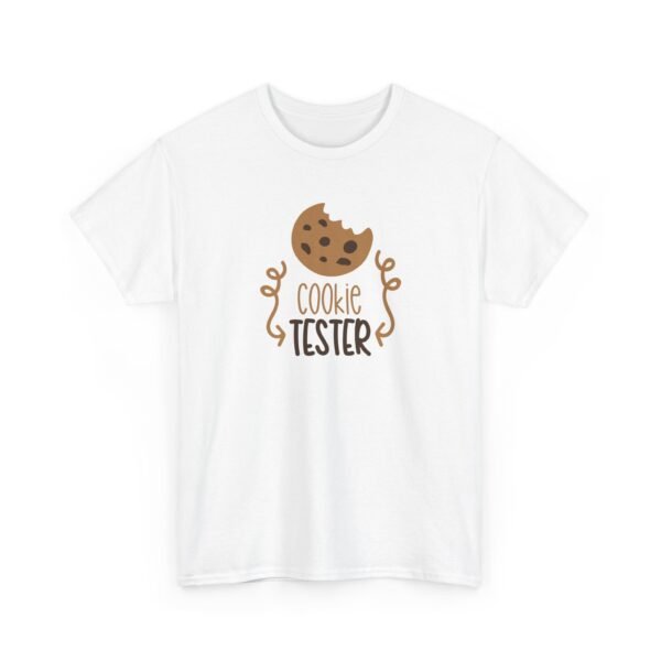 5696900318707452709_2048-1.jpeg Unisex t-shirt from Twisted Angell with the sarcastic phrase “Cookie Tester” printed on the front.