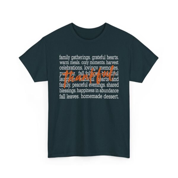 Unisex t-shirt from Twisted Angell with the sarcastic phrase “Thankful Hearts” printed on the front.