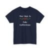 5707038917418886760_2048.jpeg Unisex t-shirt from Twisted Angell with the sarcastic phrase “Most Likely To Fake Enthusiasm” printed on the front.