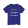Unisex t-shirt from Twisted Angell with the sarcastic phrase “Most Likely To Tell Kids Santa Only Visits Quiet Children” printed on the front.