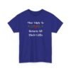 Unisex t-shirt from Twisted Angell with the sarcastic phrase “Most Likely To Return All Their Gifts” printed on the front.