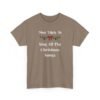 Unisex t-shirt from Twisted Angell with the sarcastic phrase “Most Likely To Sing All The Christmas Songs” printed on the front.