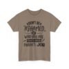 5879487757292522678_2048-1.jpeg Unisex t-shirt from Twisted Angell with the sarcastic phrase “Don't Be Ashamed Of Who You Are, That's Your Parents Job” printed on the front.