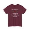 5979479570156620165_2048.jpeg Unisex t-shirt from Twisted Angell with the sarcastic phrase “Most Likely To Unplug The Tree Lights Out Of Spite” printed on the front.