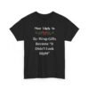 Unisex t-shirt from Twisted Angell with the sarcastic phrase “Most Likely To Re-Wrap Gifts Because "It Didn't Look Right” printed on the front.