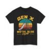 Unisex t-shirt from Twisted Angell with the sarcastic phrase “Gen X Metal Slide Strong” printed on the front.