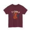 6039228839810750324_2048-1.jpeg Unisex t-shirt from Twisted Angell with the sarcastic phrase “F-Caw-F” printed on the front.