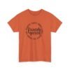 Unisex t-shirt from Twisted Angell with the sarcastic phrase “Friendsgiving” printed on the front.