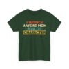 639727876403425078_2048-1.jpeg Unisex t-shirt from Twisted Angell with the sarcastic phrase “Having a Weird Mom Builds Character” printed on the front.