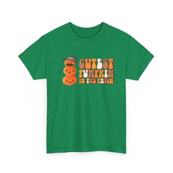 Unisex t-shirt from Twisted Angell with the sarcastic phrase “Cutest Pumpkin in the Patch” printed on the front.