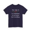 6500400966528866035_2048.jpeg Unisex t-shirt from Twisted Angell with the sarcastic phrase “Most Likely To Use Christmas As An Excuse” printed on the front.