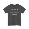 6640477594629597833_2048.jpeg Unisex t-shirt from Twisted Angell with the sarcastic phrase “Most Likely to Say "Christmas Is A Scam” printed on the front.