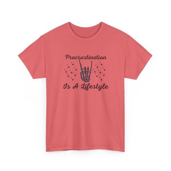 6681458544548151503_2048-2.jpeg Unisex t-shirt from Twisted Angell with the sarcastic phrase “Procrastination Is A Lifestyle” printed on the front.