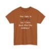 Unisex t-shirt from Twisted Angell with the sarcastic phrase “Most Likely To Say 'Circle Back After The Holidays” printed on the front.