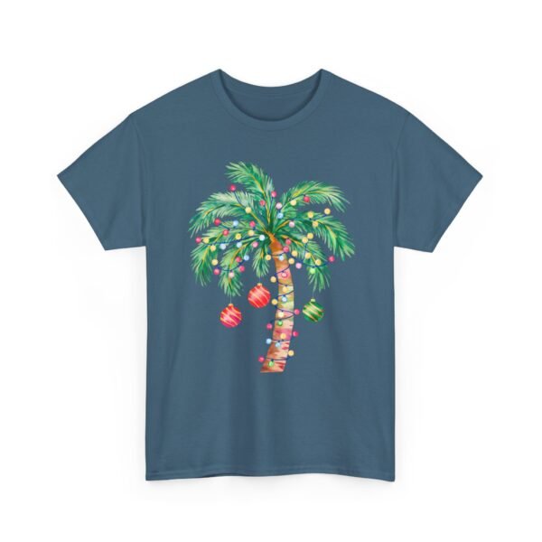 Unisex t-shirt from Twisted Angell with the sarcastic phrase “Tropical Christmas” printed on the front.