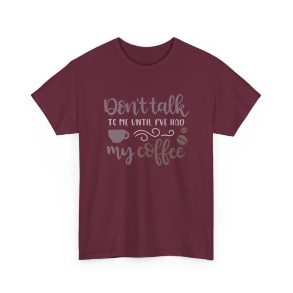 Unisex t-shirt from Twisted Angell with the sarcastic phrase “Coffee Lover” printed on the front.
