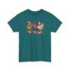 Unisex t-shirt from Twisted Angell with the sarcastic phrase “Festive Chickens” printed on the front.