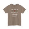 Unisex t-shirt from Twisted Angell with the sarcastic phrase “Most Likely To Bring Wine As "Emotional Support” printed on the front.