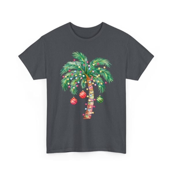 Unisex t-shirt from Twisted Angell with the sarcastic phrase “Tropical Christmas” printed on the front.