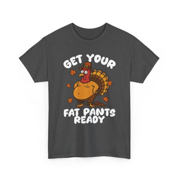 Unisex t-shirt from Twisted Angell with the sarcastic phrase “Get Your Fat Pants Ready” printed on the front.