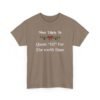 7176503476685052198_2048.jpeg Unisex t-shirt from Twisted Angell with the sarcastic phrase “Most Likely To Quote Elf for the 100th Time” printed on the front.