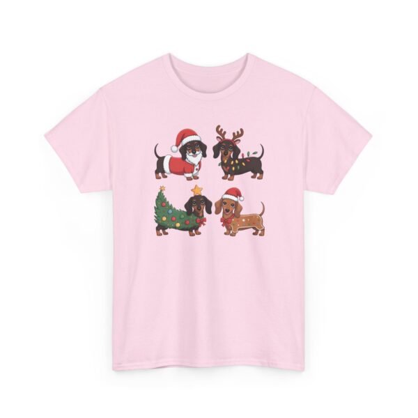 7186414313741509510_2048.jpeg Unisex t-shirt from Twisted Angell with the sarcastic phrase “Festive Dachshunds” printed on the front.